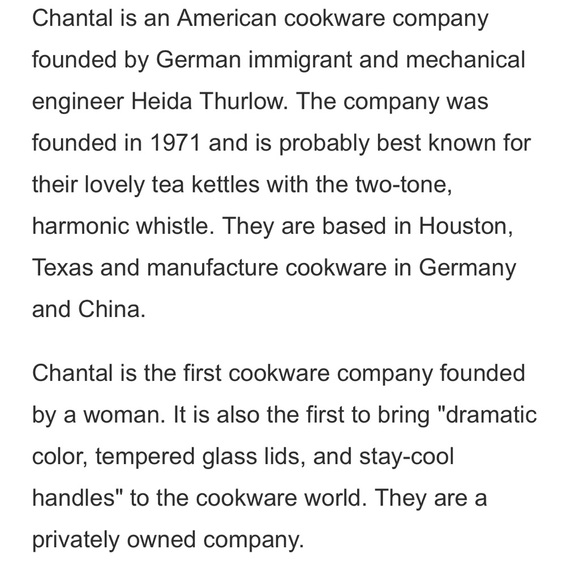 Chantal Fire and Ice Fondue Pot Base - Picture 8 of 8